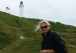 De duinen bij Esjberg, vertrekpunt van de ferry naar IJsland